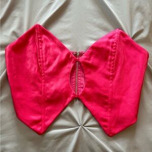 Superdown pink going out top